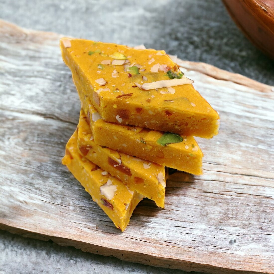Mango Kaju Katli